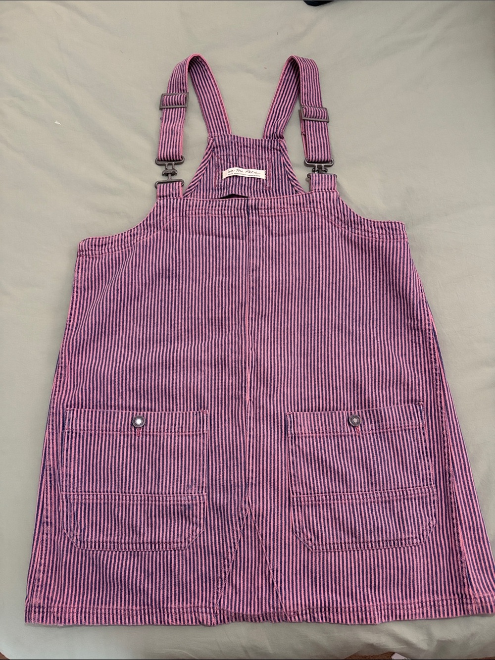 Free people smock overall dress - Picture 2 of 4